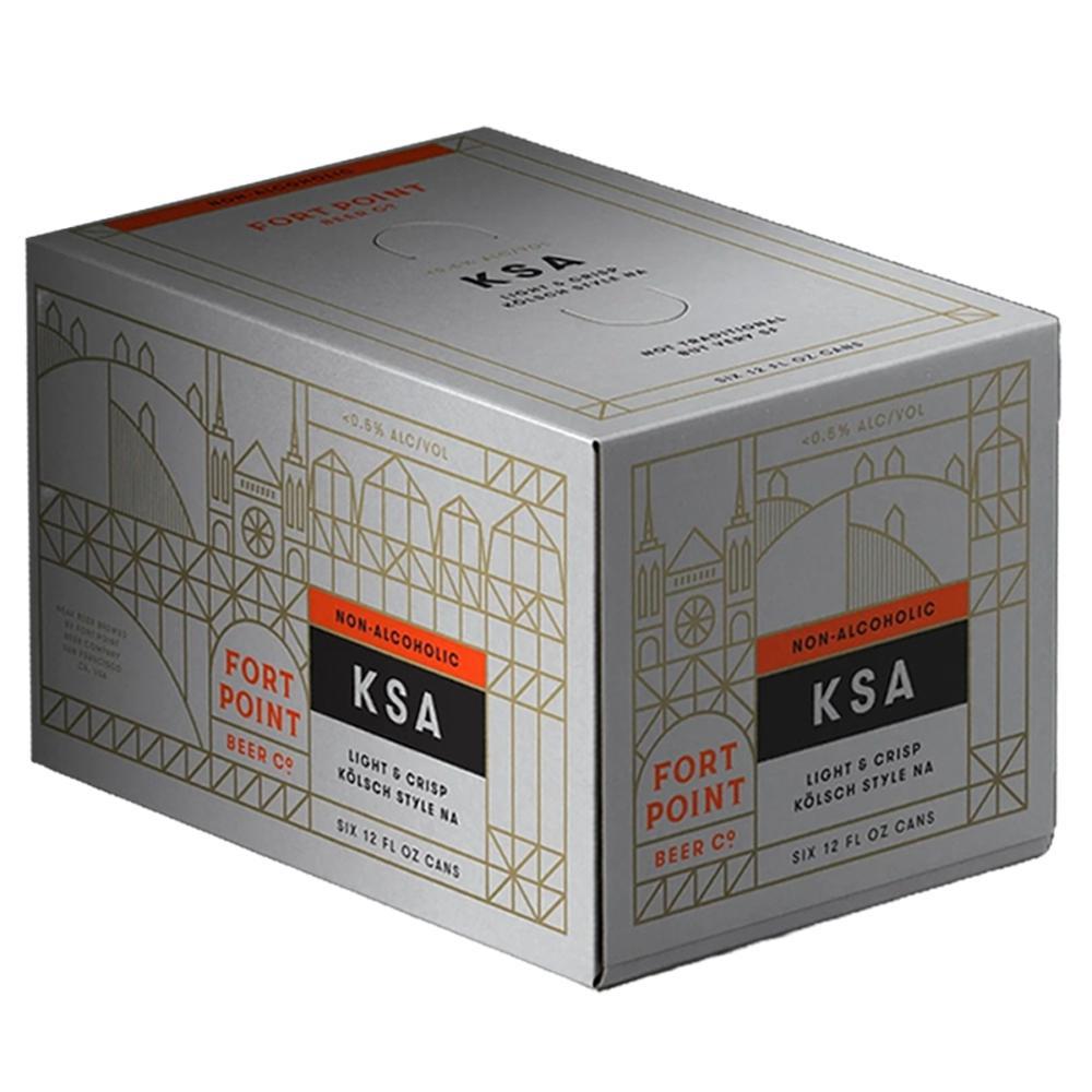 Fort Point Beer Co. - 'KSA' light & Krisp Kolsch Style Ale (6CT)