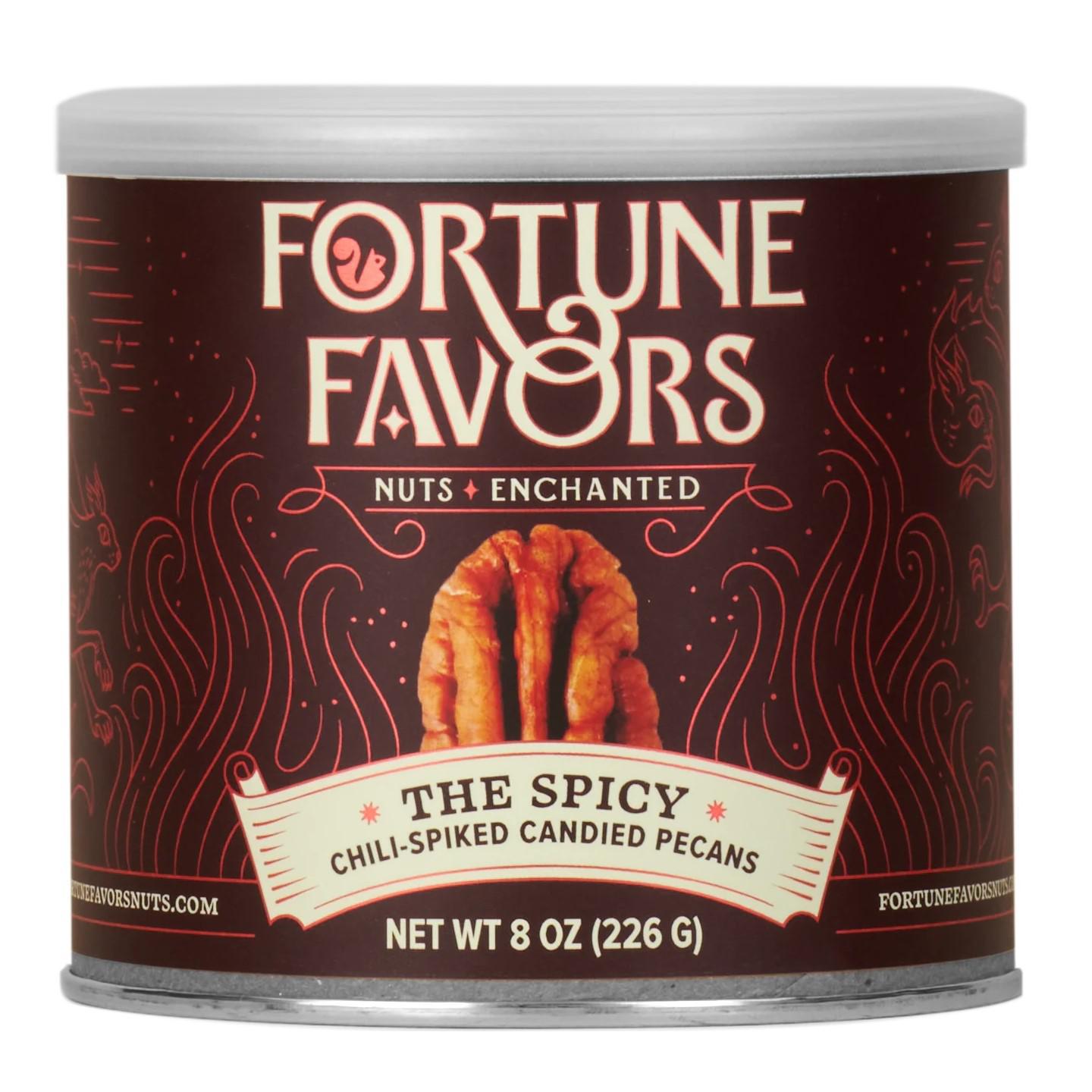 Fortune Favors - 'The Spicy' Chili - Spiked Candied Pecans (8OZ)