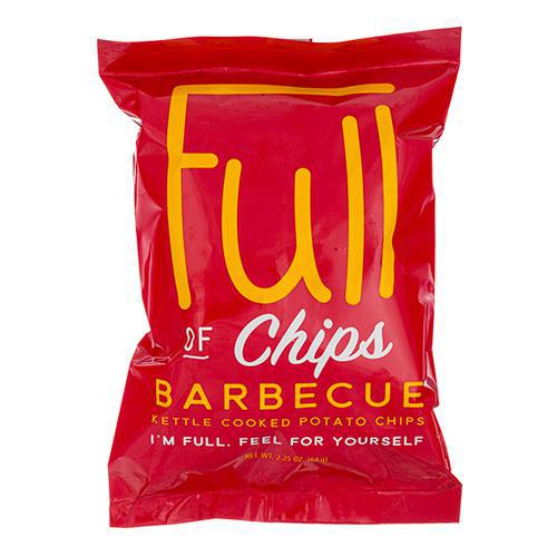 Full Of Chips - 'Barbecue' Kettle Cooked Potato Chips (2.25OZ) - The Epicurean Trader