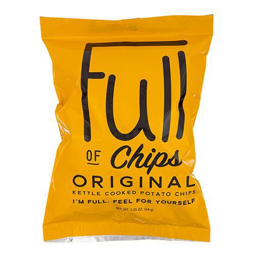Full Of Chips - 'Original' Kettle Cooked Potato Chips (2.25OZ) - The Epicurean Trader