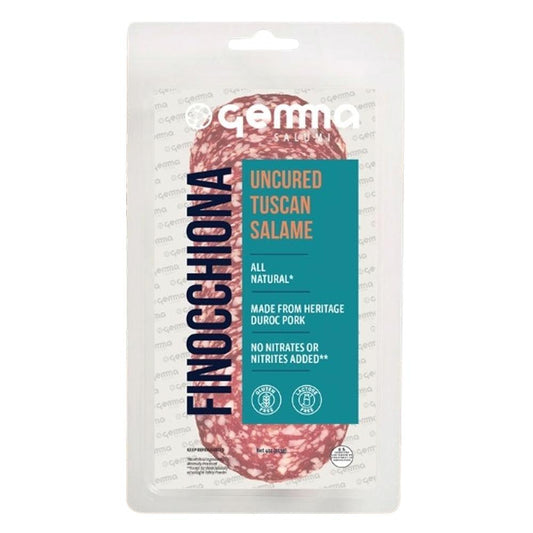 Gemma Salumi - 'Finocchiona' Pre - Sliced Uncured Tuscan Salami (4OZ)