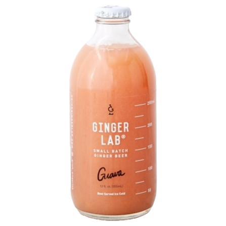 Ginger Lab - 'Guava' Ginger Beer (12OZ).