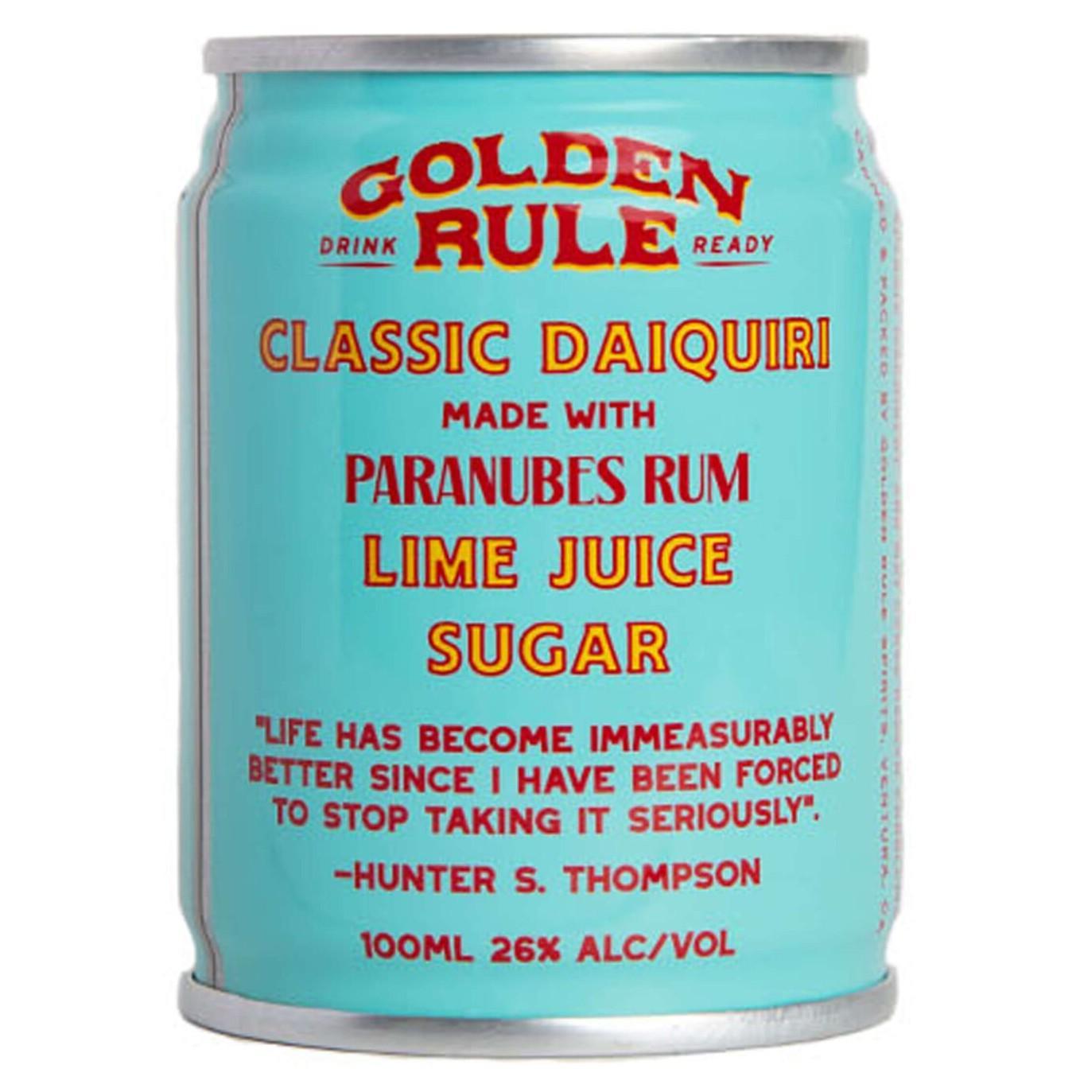 Golden Rule - Classic Daiquiri Cocktail (100ML)