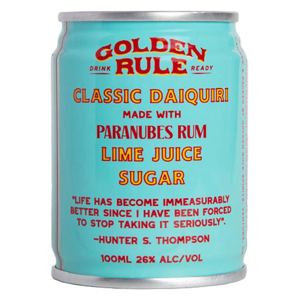 Golden Rule - 'Classic Daiquiri' Cocktail (4x100ML)