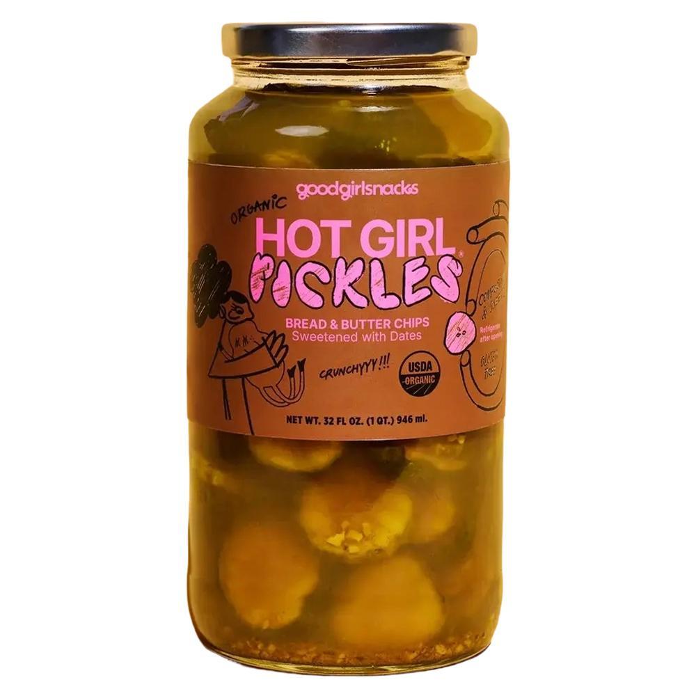 Good Girl Snacks - 'Bread & Butter' Hot Girl Pickles (32OZ).