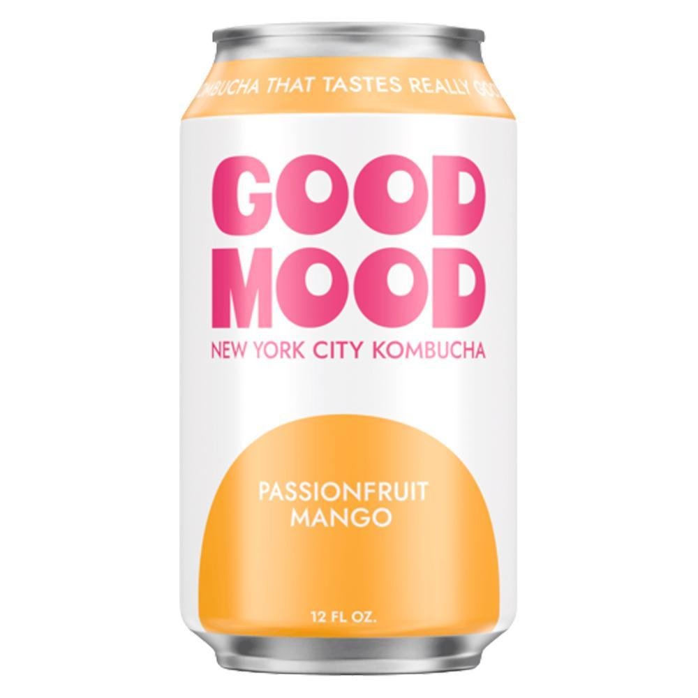 GoodMood - 'Passionfruit Mango' Kombucha (12OZ)