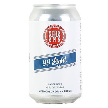 Ground Breaker Brewing - '99 Light' Gluten - Free Lager (12OZ)