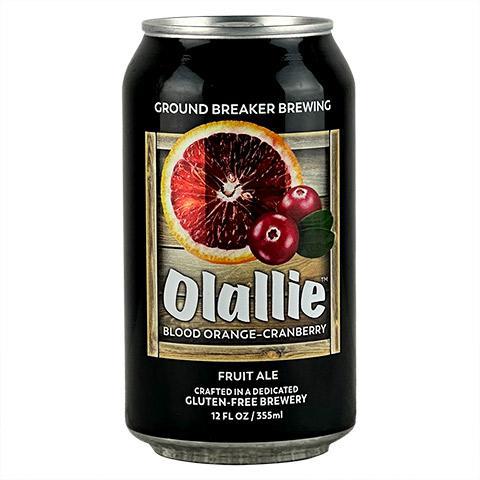 Ground Breaker Brewing - 'Olallie Blood Orange-Cranberry' Fruit Ale (12OZ) - The Epicurean Trader