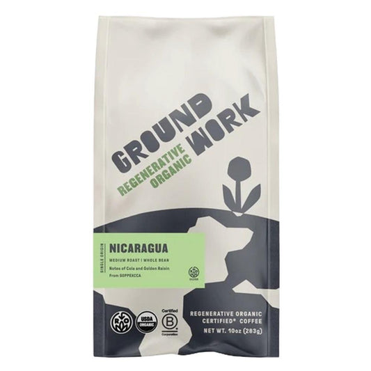 Groundwork Coffee - 'Nicaragua' Medium Roast Coffee Beans (10OZ)