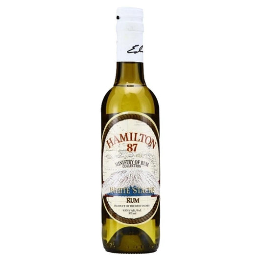 Hamilton - 'White Stache' West Indies Rum (375ML)