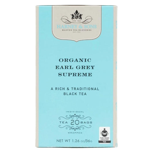 Harney & Sons - Organic 'Earl Grey Supreme' Tea Bags (20CT)