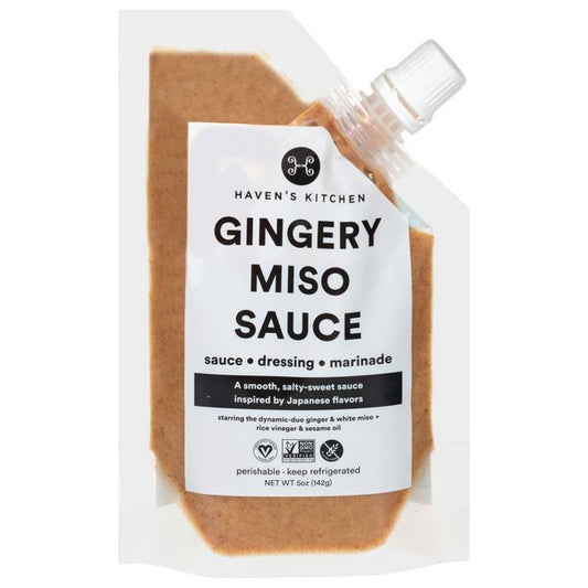 Haven's Kitchen - 'Gingery' Miso Sauce (5OZ) - The Epicurean Trader