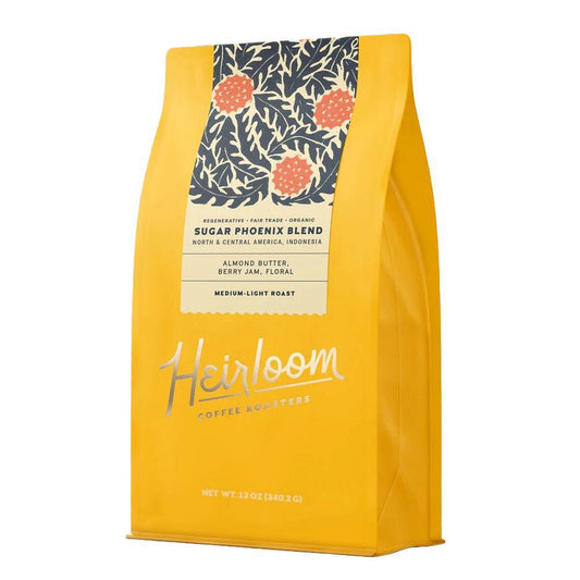 Heirloom Coffee - 'Sugar Phoenix Blend' Coffee Beans (12OZ)