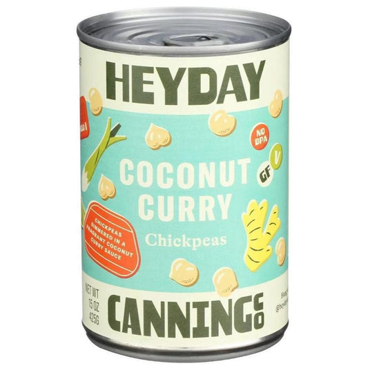 Heyday Canning Co. - 'Coconut Curry' Chickpeas (15OZ)