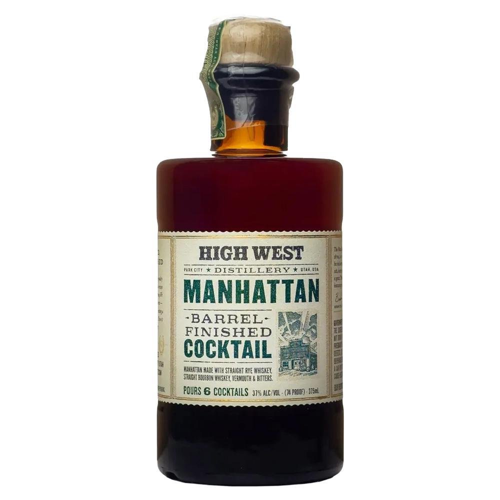 High West Distillery - 'Manhattan' Barrel Finished Cocktail (375ML)