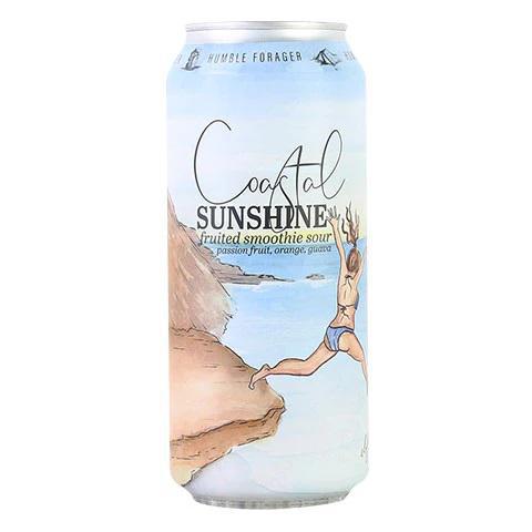 Humble Forager Brewery - 'Coastal Sunshine V4 - Raspberry Blueberry Pomegranate' Sour (12OZ) - The Epicurean Trader
