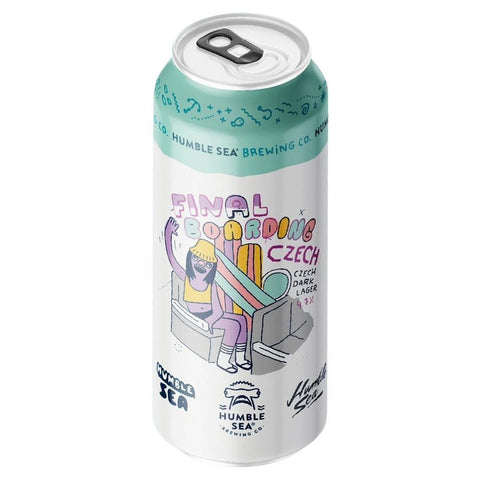 Humble Sea Brewing Co. - 'Final Boarding Czech' Czech Dark Lager (16OZ)