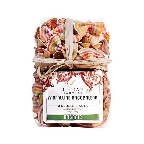 Italian Harvest - 'Farfalle Arcobaleno' Artisanal Organic Durum Wheat Semolina Pasta (17.6OZ) - The Epicurean Trader