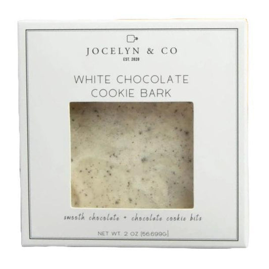 Jocelyn & Co - White Chocolate Cookie Bark (2OZ) - The Epicurean Trader