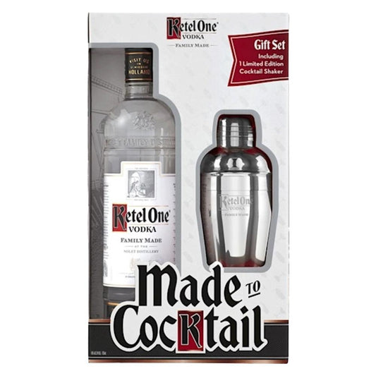 Ketel One - 'Original' Vodka w/ Cocktail Shaker Gift Set (750ML)