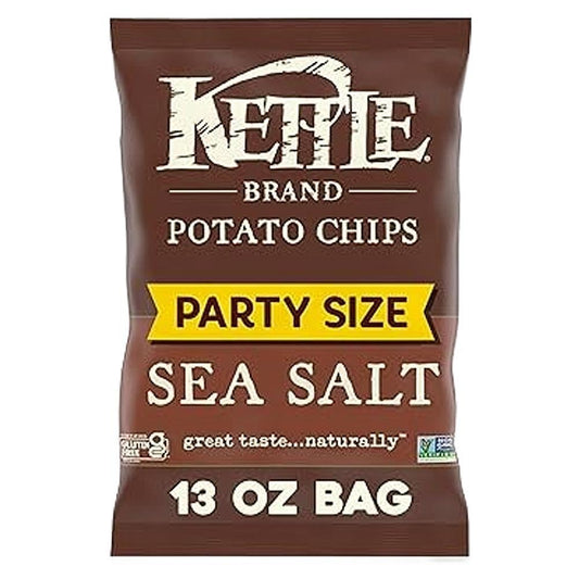 Kettle Brand - 'Sea Salt' Party-Size Potato Chips (13OZ)