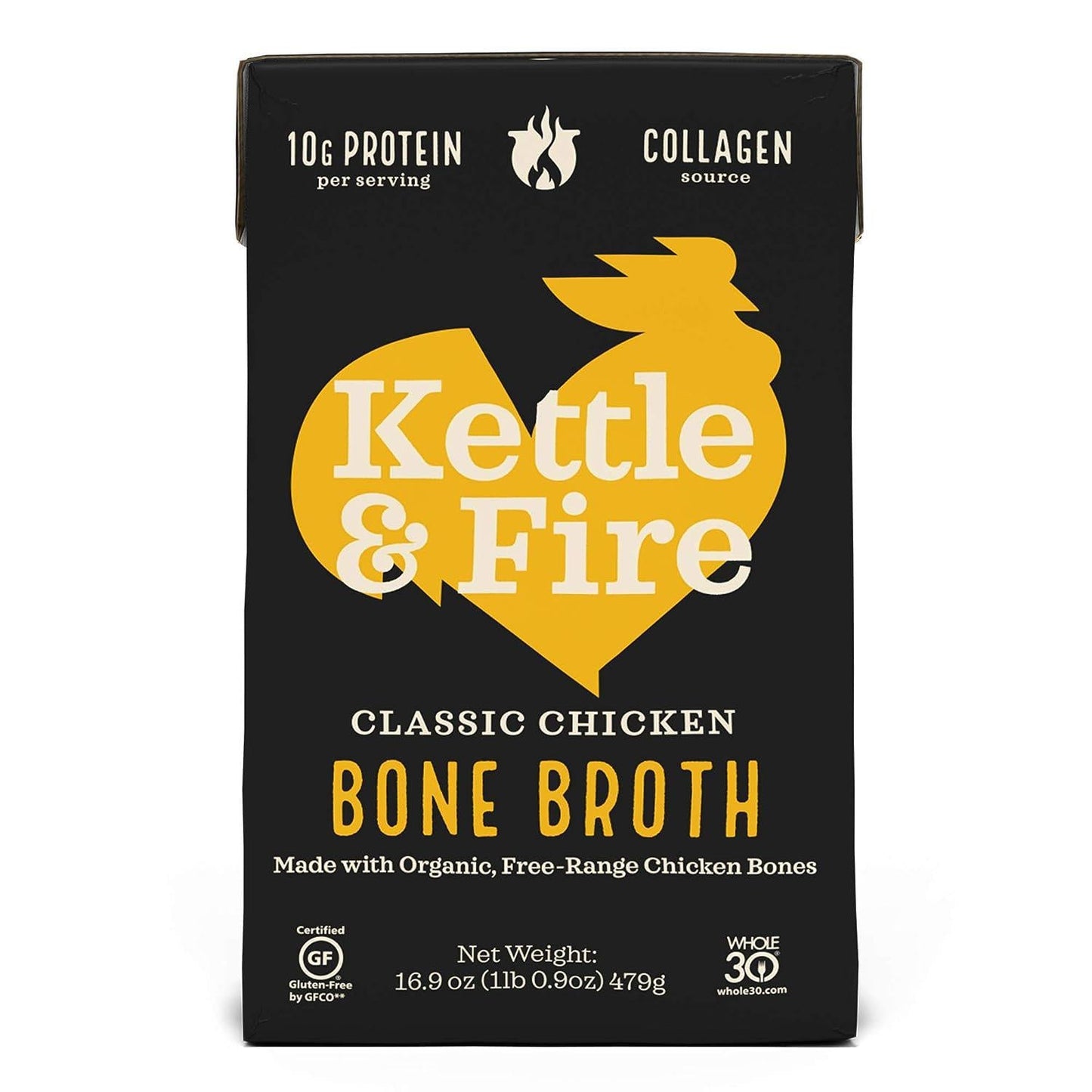 Kettle & Fire - Organic Chicken Bone Broth (16.9OZ)