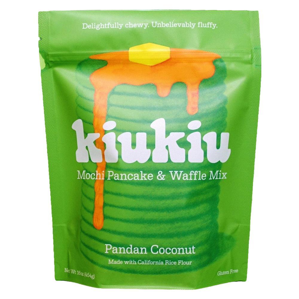 KiuKiu - 'Pandan Coconut' Mochi Pancake and Waffle Mix (16OZ)