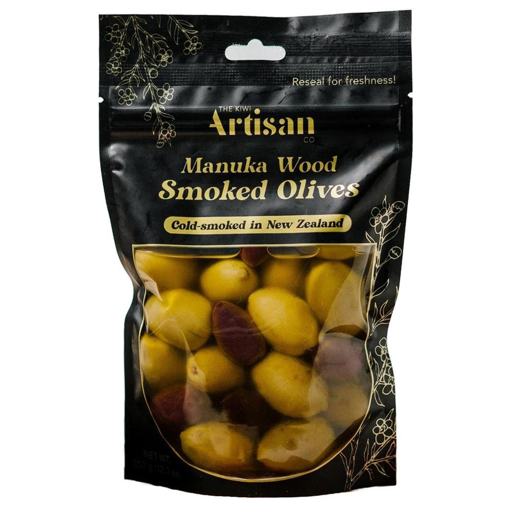 Kiwi Artisan - Manuka Wood Smoked Olives (5.3OZ)