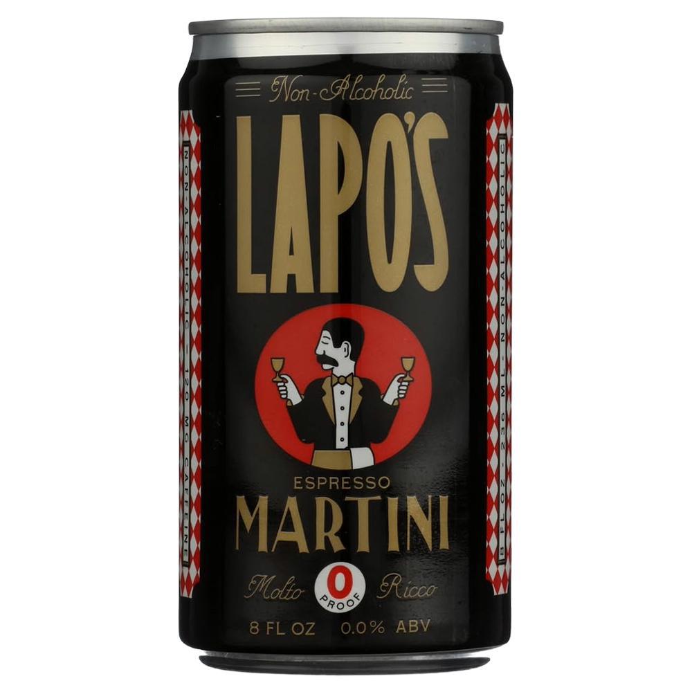 Lapo's - 'Espresso Martini' Non - Alcoholic Cocktail (8OZ)