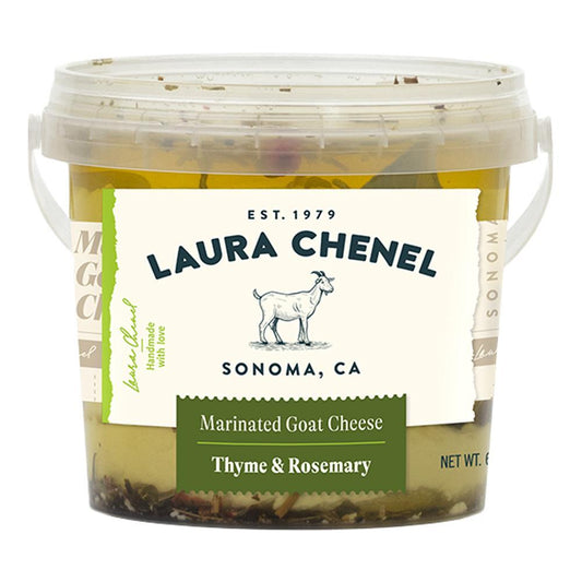 Laura Chenel - 'Thyme & Rosemary' Marinated Goat Cheese (6.2OZ)