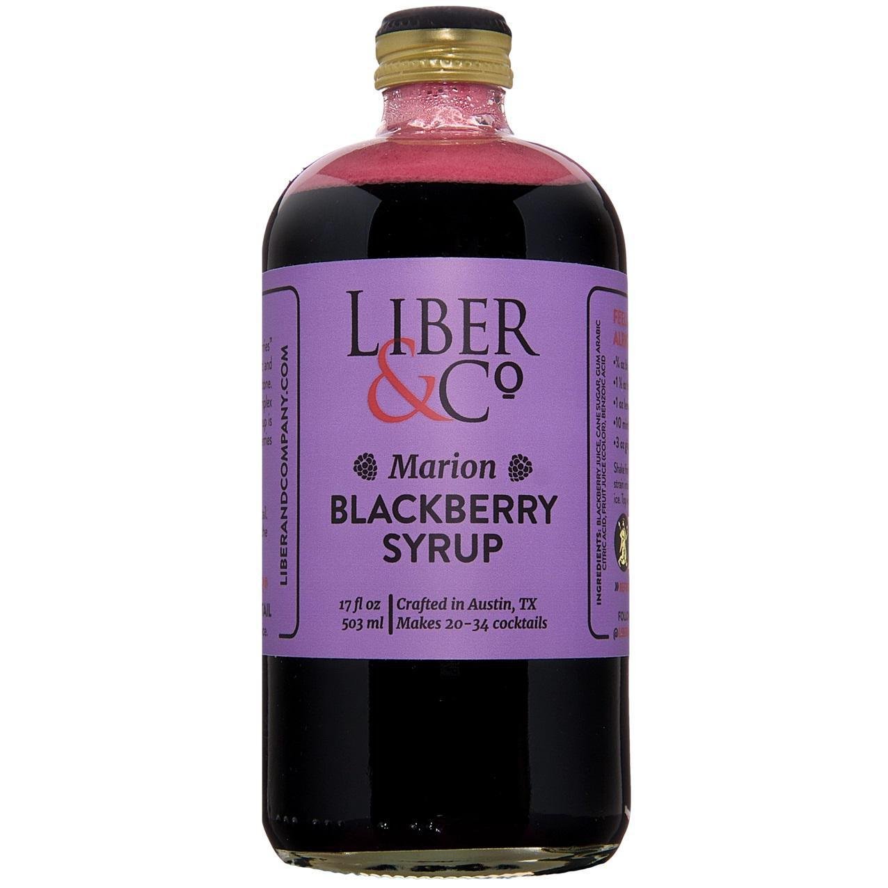 Liber & Co. - Marion Blackberry Syrup (17OZ)