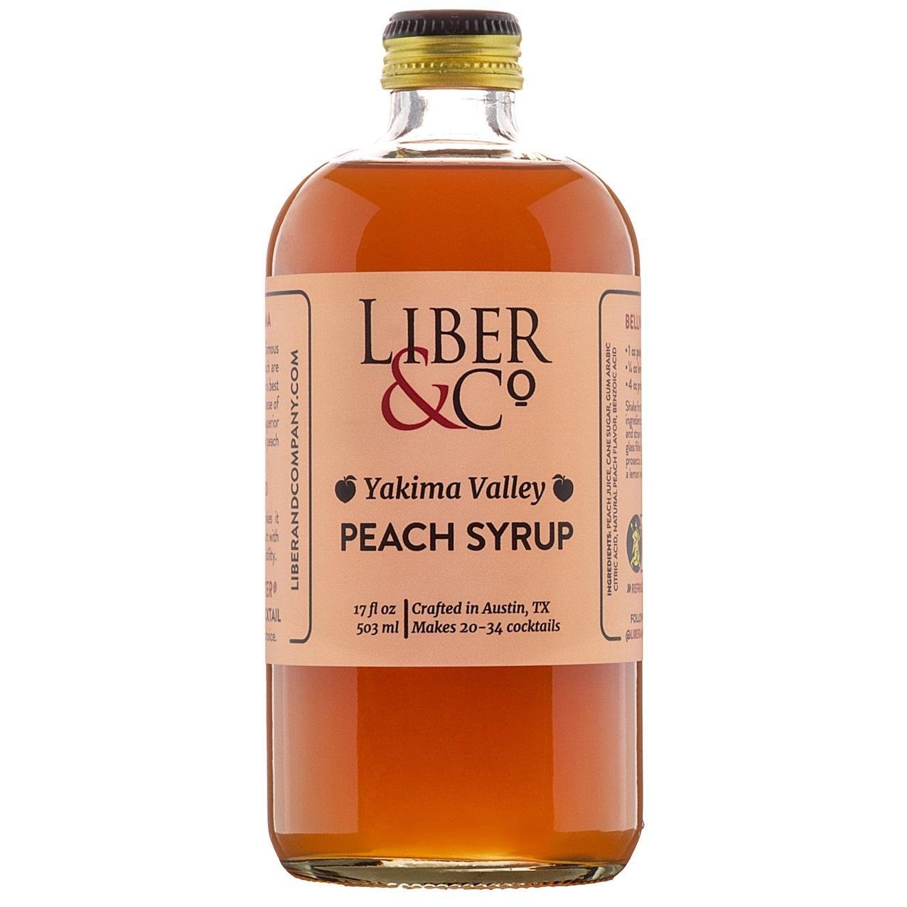 Liber & Co. - 'Yakima Valley' Peach Syrup (9.5OZ)