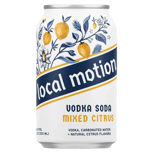 Local Motion - 'Mixed Citrus' Vodka Soda (12OZ)