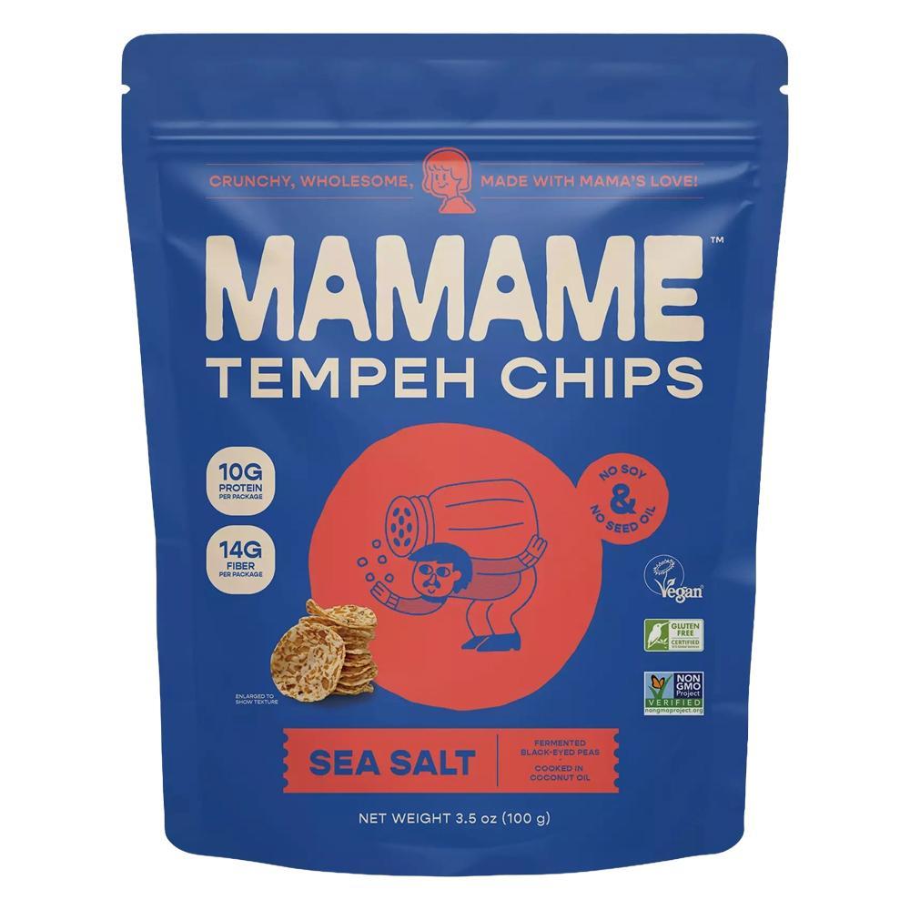 Mamame - 'Sea Salt' Tempeh Chips (3.5OZ)