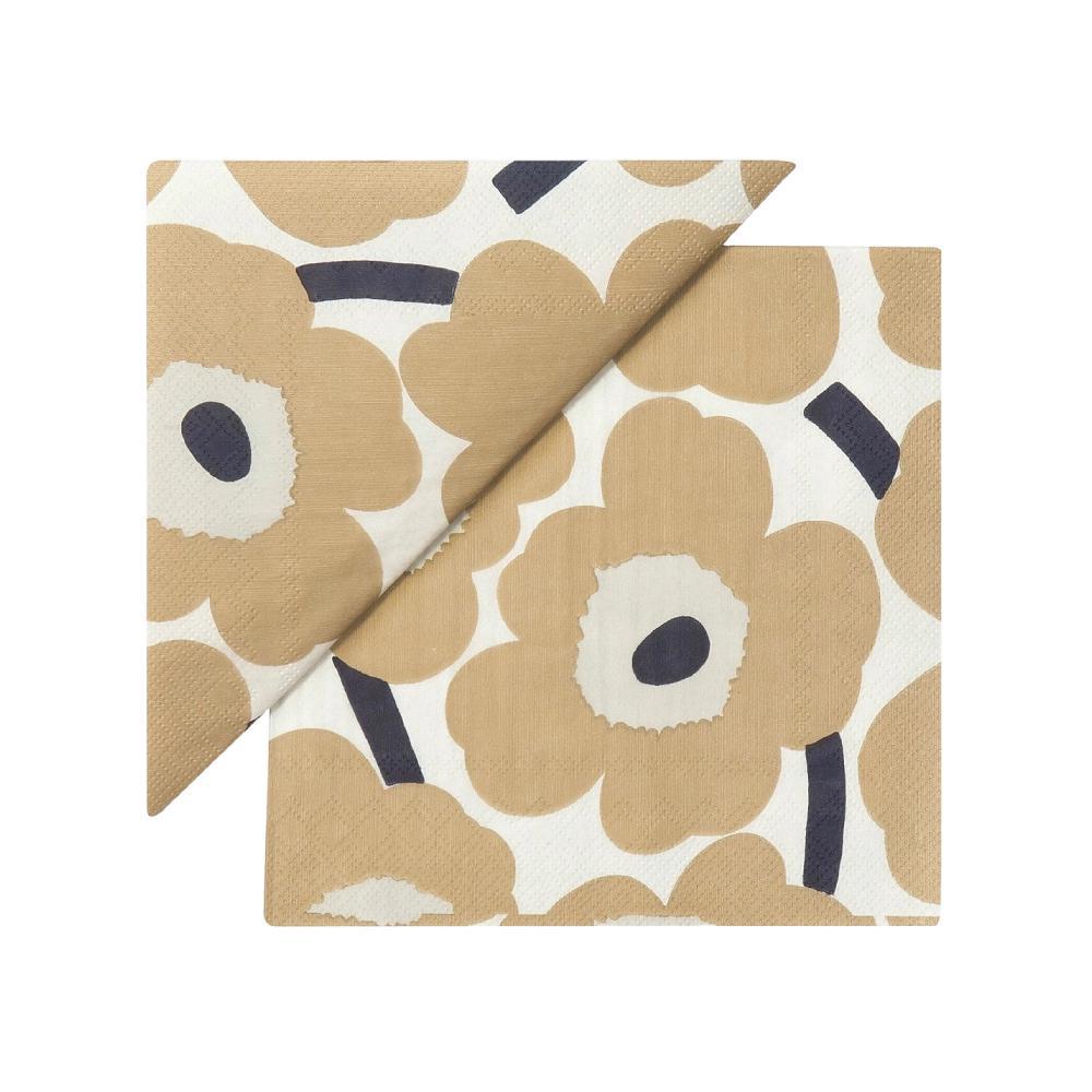 Marimekko - 'ISOT UNIKOT Cream' Paper 3 - Ply Napkins (20CT)