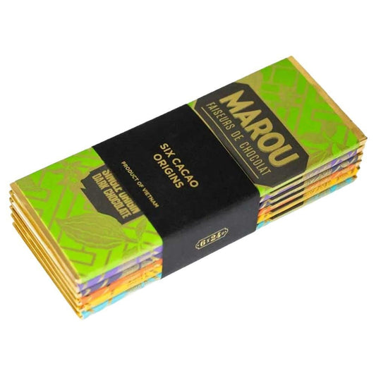 Marou - Single Origin Chocolate Mini Bar Gift Set (6CT)