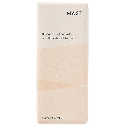 Mast - Organic Dark Chocolate w/ Almond & Sea Salt (70% | 2.5OZ)