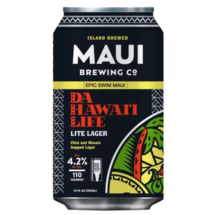 Maui Brewing Co.- 'Da Hawaii Life' Lager (12OZ) - The Epicurean Trader