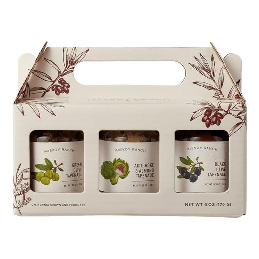 McEvoy Ranch - Mini Tapenade Gift Pack (3CT)