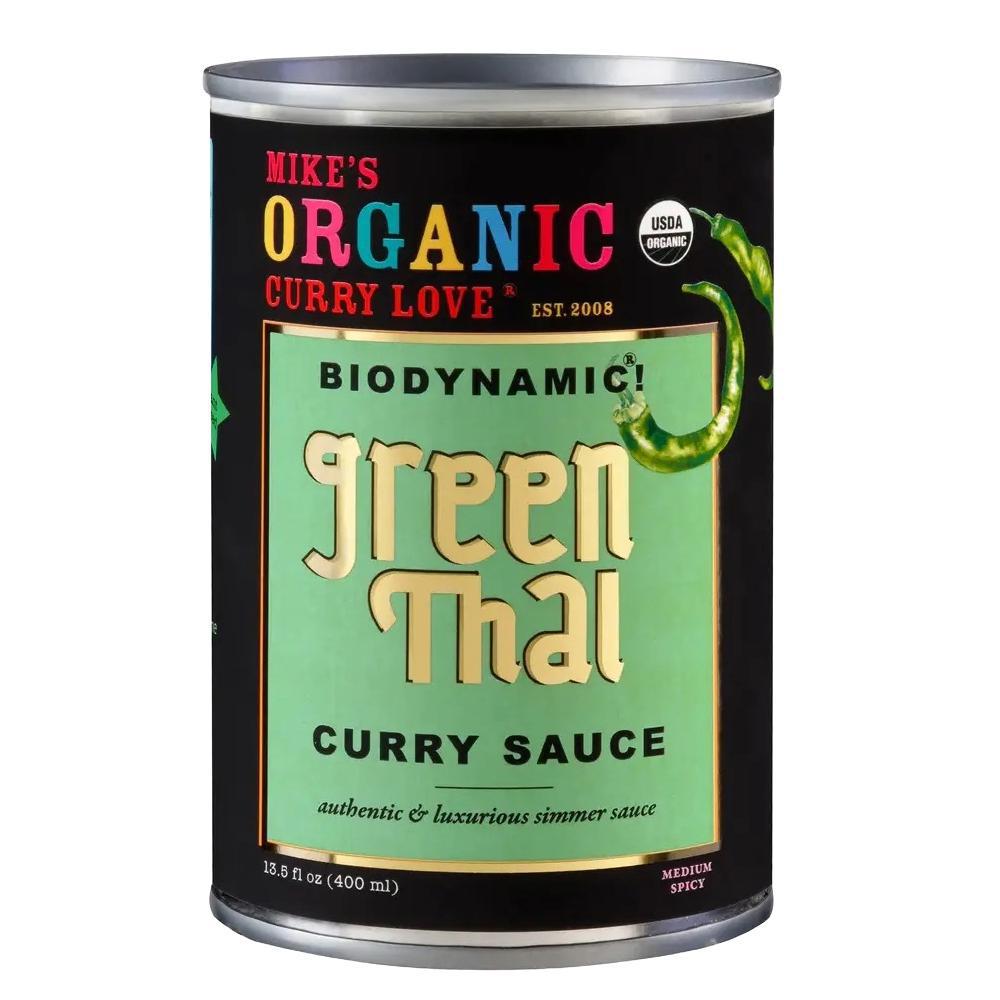 Mike's Organic Curry Love - 'Green Thai' Curry Sauce (400ML)