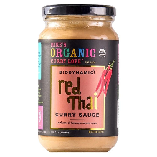 Mike's Organic Curry Love - 'Red Thai' Curry Sauce (360ML)