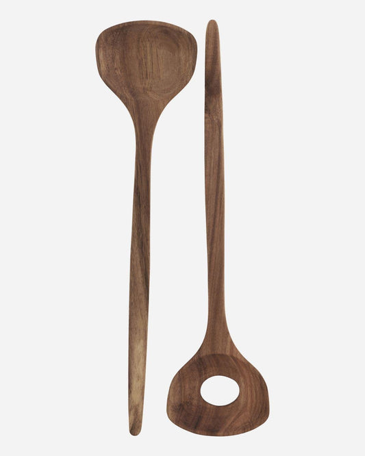 Nicolas Vahe - 'Salad Set' Acacia Wood Salad Servers (2CT)