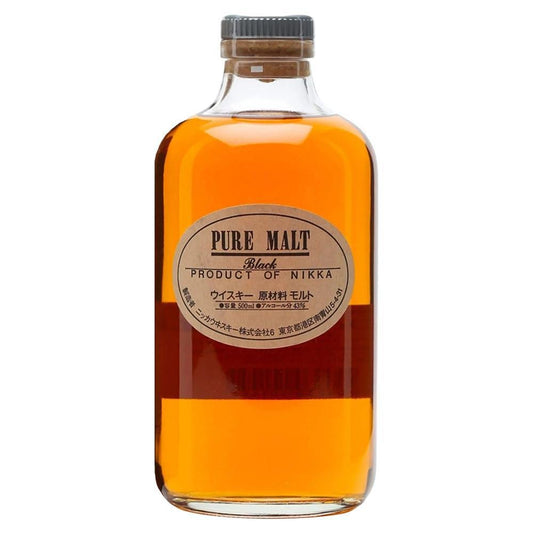 Nikka Whisky Distilling - 'Pure Malt: Black' Japanese Whisky (500ML)