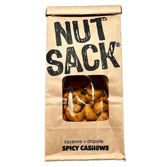 Nutsack - Roasted & Salted 'Spicy Mix' w/ Cayenne & Chipotle (6OZ) - The Epicurean Trader