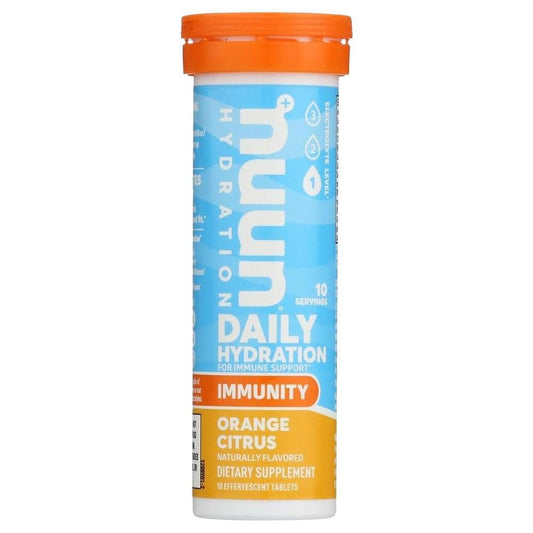 Nuun - 'Orange Citrus' Daily Hydration Immunity (10CT)