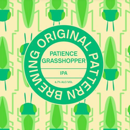 Original Pattern Brewing - 'Patience Grasshopper' IPA (16OZ) - The Epicurean Trader