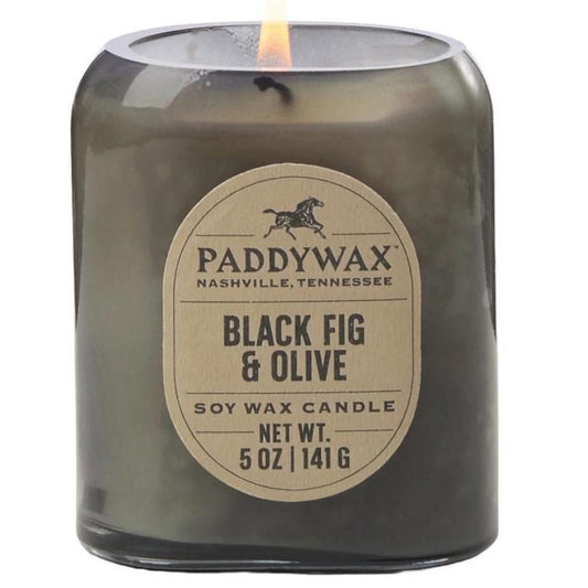Paddywax - 'Vista' Black Fig & Olive' Candle (5OZ) - The Epicurean Trader