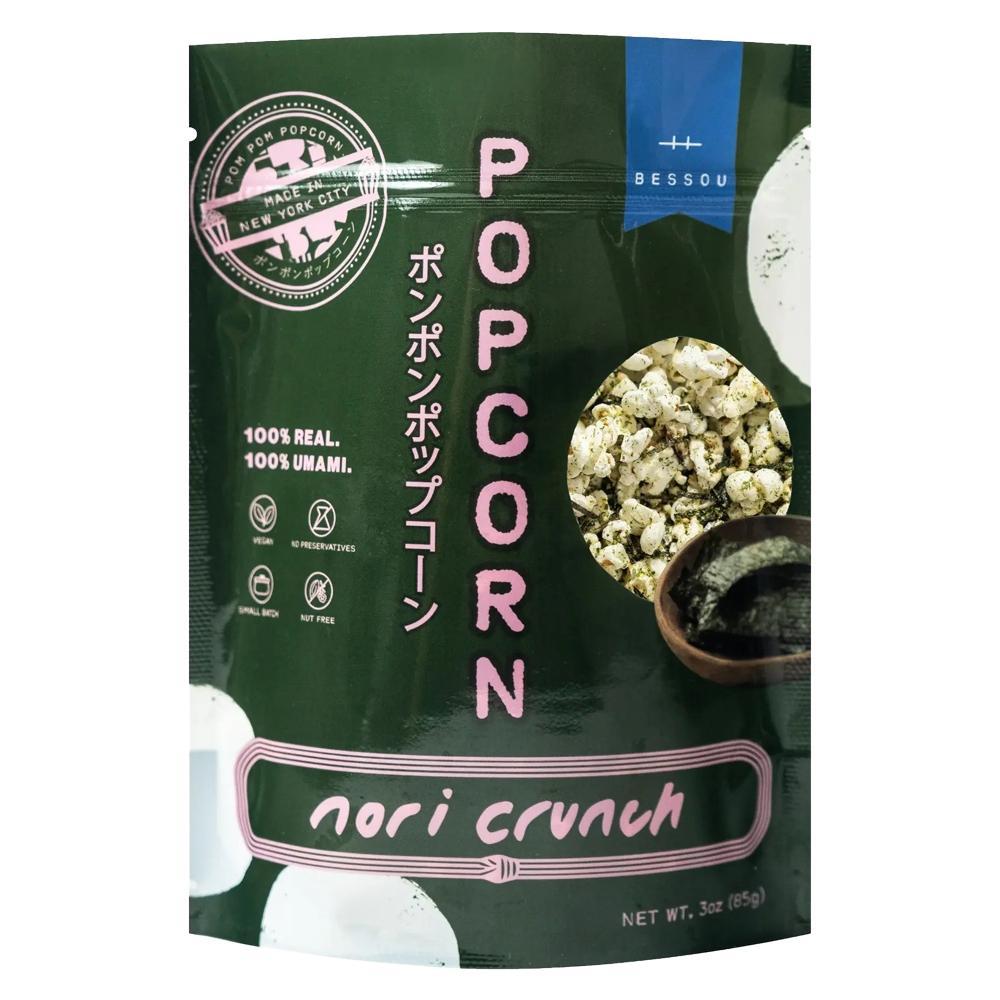 Pom Pom Popcorn by Bessou - 'Nori Crunch' Popcorn (50G)