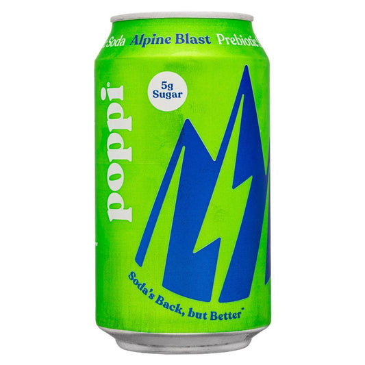 Poppi - 'Alpine Blast' Prebiotic Soda (12OZ)