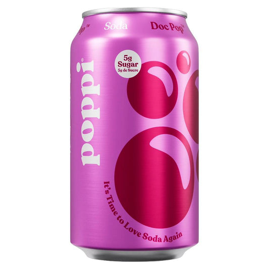 Poppi - 'Doc Pop' Prebiotic Soda (12OZ)